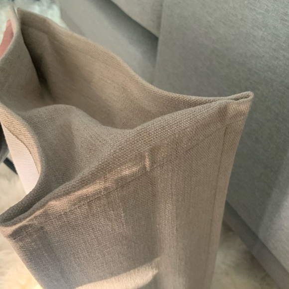 Rive Gauche large Tote Bag in printed canvas and leather - Picture 6 of 14